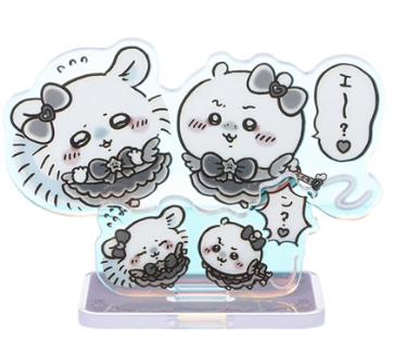 [Pre-order] "Chiikawa" Magical Chiikawa Bad Version Acrylic Stand - Chiikawa & Momonga